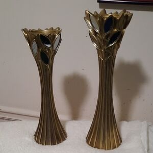 Gold Candlesticks Accents
